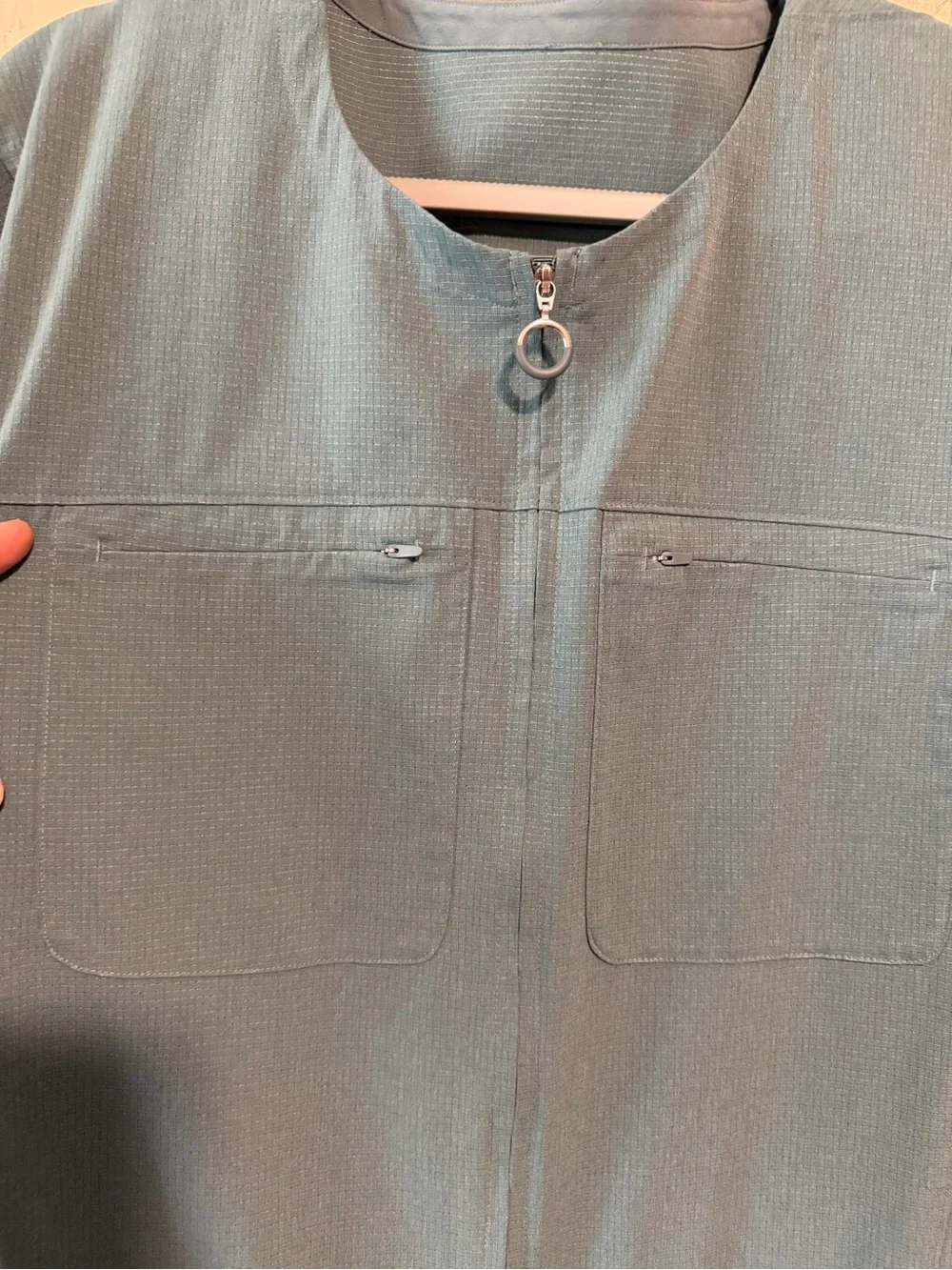 Lululemon Ventlight Zippered Jumpsuit in Tidewater Teal‎ Size 10 NWOT